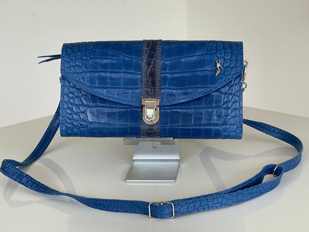 handgemaakte tas, Bolsas-tas, telefoon-tas, clutch, leather clutch, festival tas