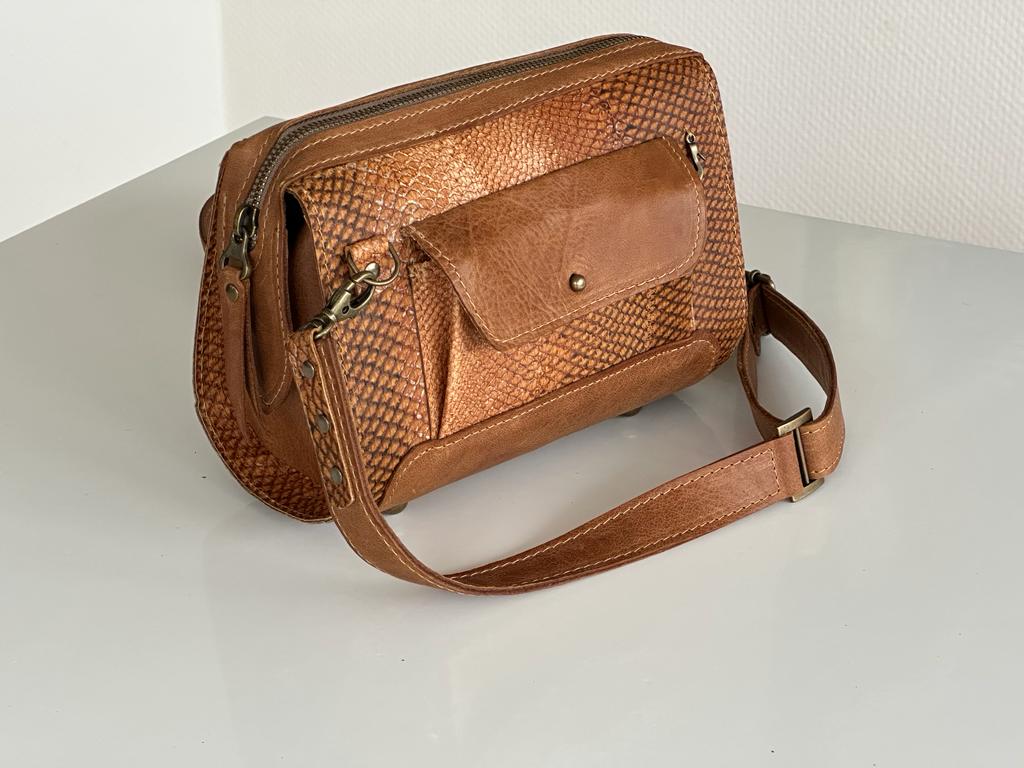 Elegant visleer tasje