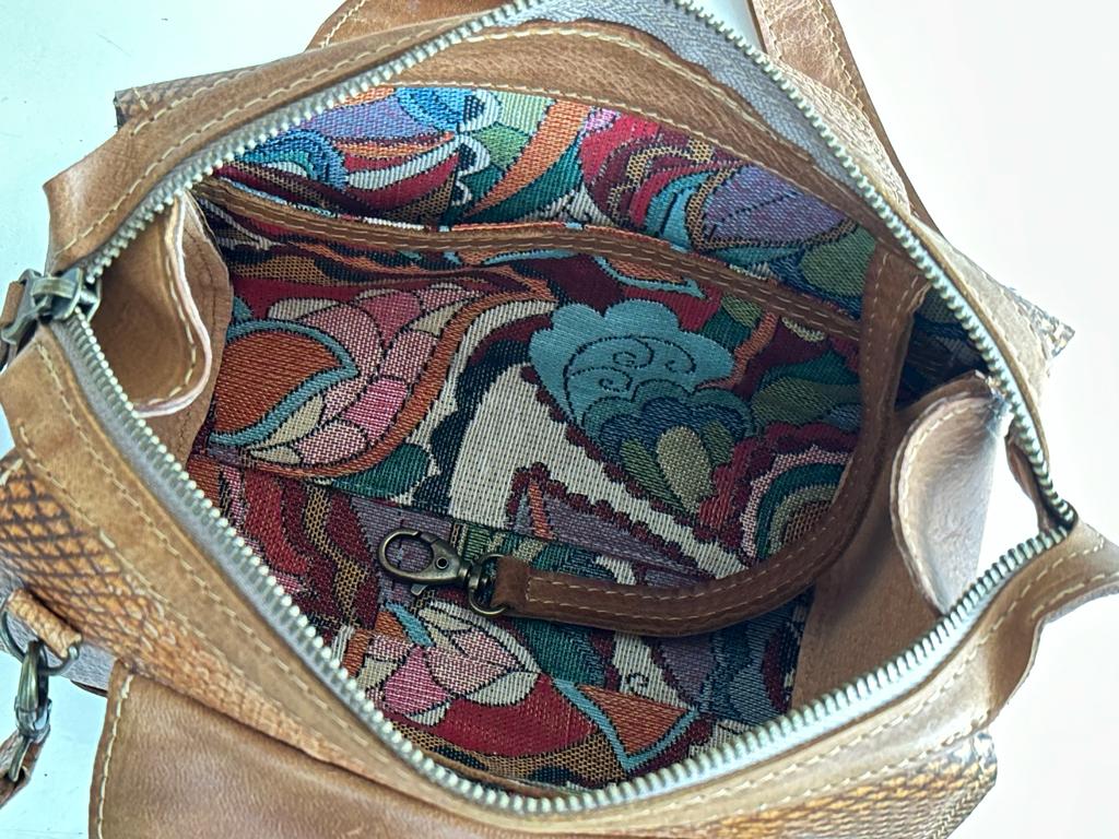 Elegant visleer tasje