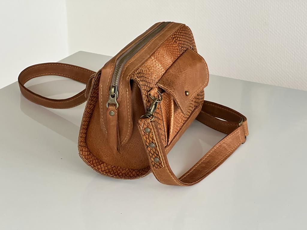 Elegant visleer tasje