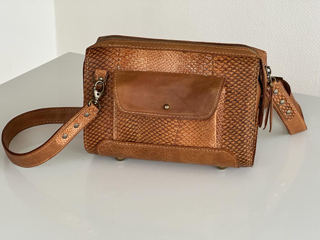 Elegant visleer tasje