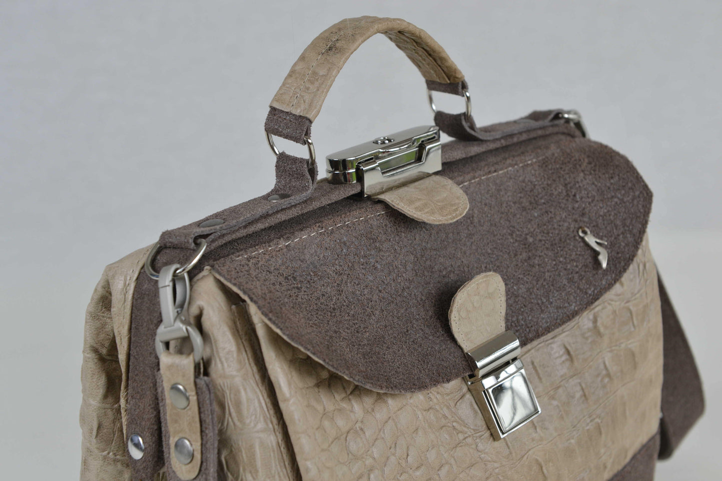 Crôco crême - Bolsas tassen