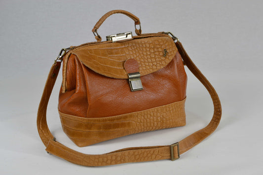 Cognac Croco - Bolsas tassen