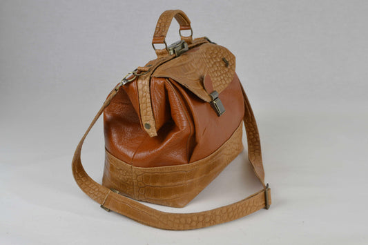 Cognac Croco - Bolsas tassen