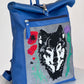 Wolf Totem – Haute Couture Embroidered Backpack (Art Piece 1/1)